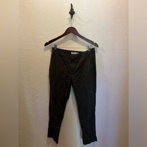 Everlane cropped dress pants in dark grey size 6